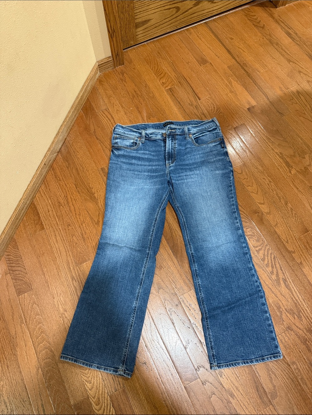 Men’s Blue Bootcut Jeans - Classic Denim